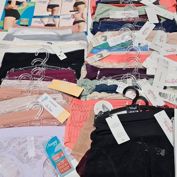 Triumph / Sloggi didmeninė mix dėžutė – 50 vnt. (liemenėlės, kelnaitės, miego rūbai)