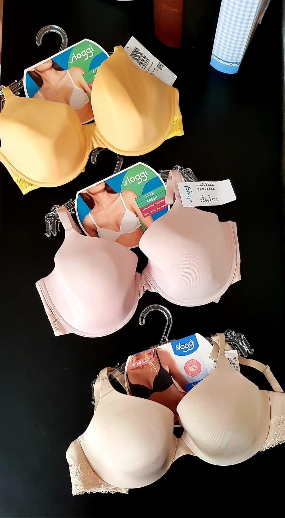 Triumph / Sloggi didmeninė mix dėžutė – 50 vnt. (liemenėlės, kelnaitės, miego rūbai)