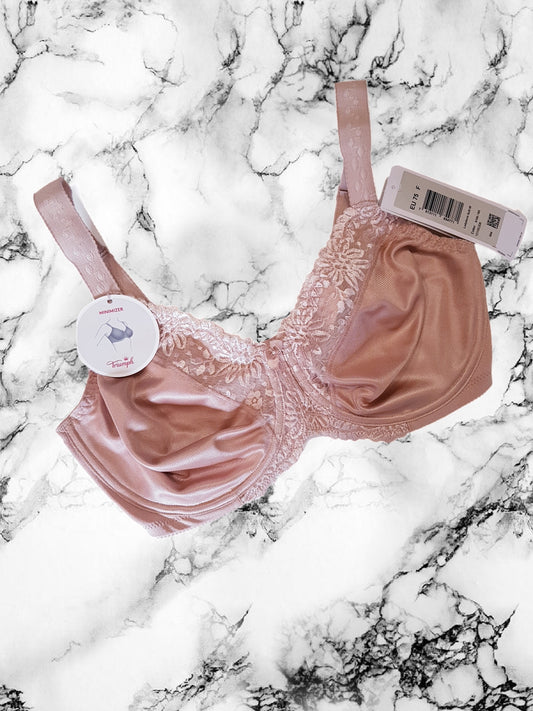 Triumph Ladyform Soft W kūno spalvos minimizer liemenėlė su lankeliais